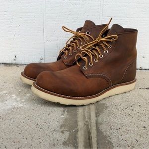 Red Wing 6” 9111 Round Toe Men’s 9D Rough Copper
